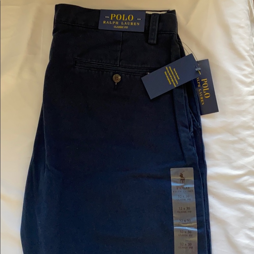 Navy Polo Ralph Lauren Classic Fit Chinos